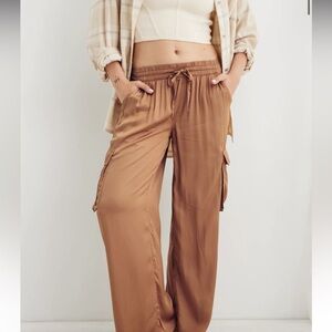 Aerie Shine Cargo Skater Pants